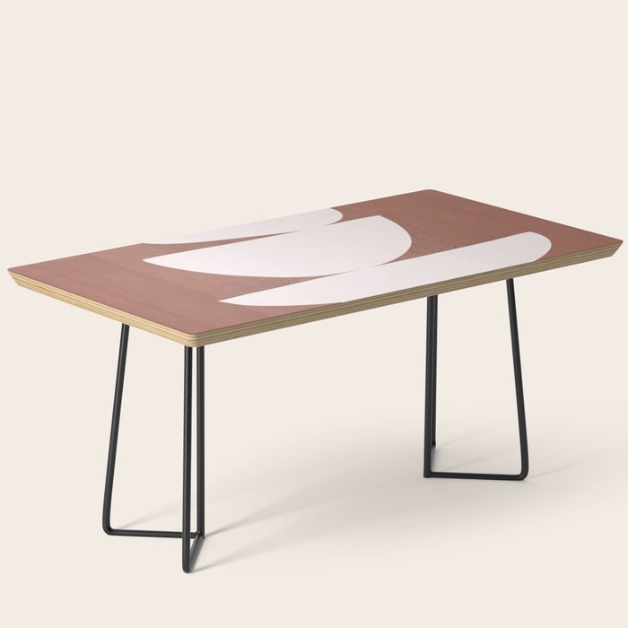 Abstract Balancing Shapes II Coffee Table Gallery Image 1