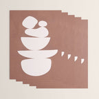 Abstract Balancing Shapes II Wrapping Paper Gallery Image 3