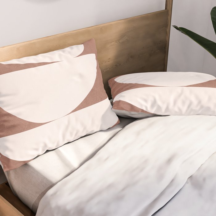 Abstract Balancing Shapes II Pillow Sham Gallery Image 2