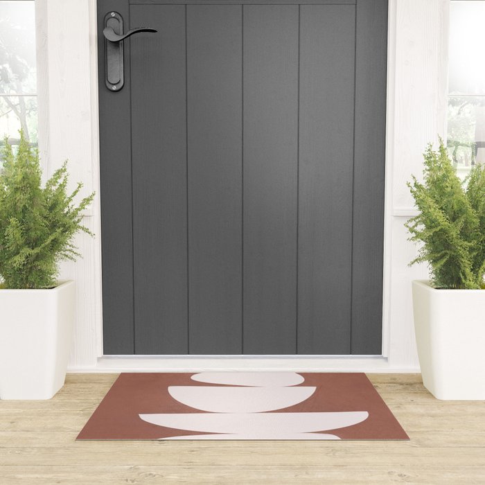 Abstract Balancing Shapes II Welcome Mat Gallery Image 3