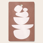 Abstract Balancing Shapes II Cutting Board Gallery Image 1