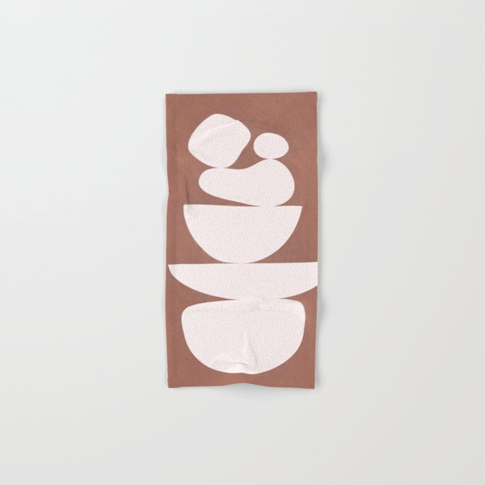 Abstract Balancing Shapes II Towels Gallery Image 1