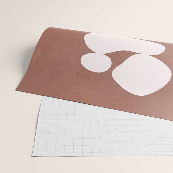 Abstract Balancing Shapes II Wrapping Paper Gallery Image 2
