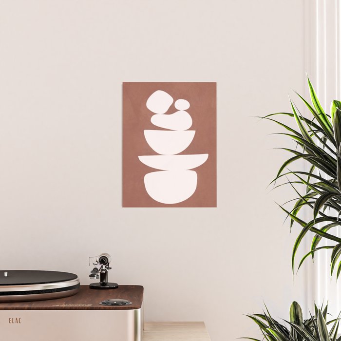 Abstract Balancing Shapes II Poster Gallery Image 2