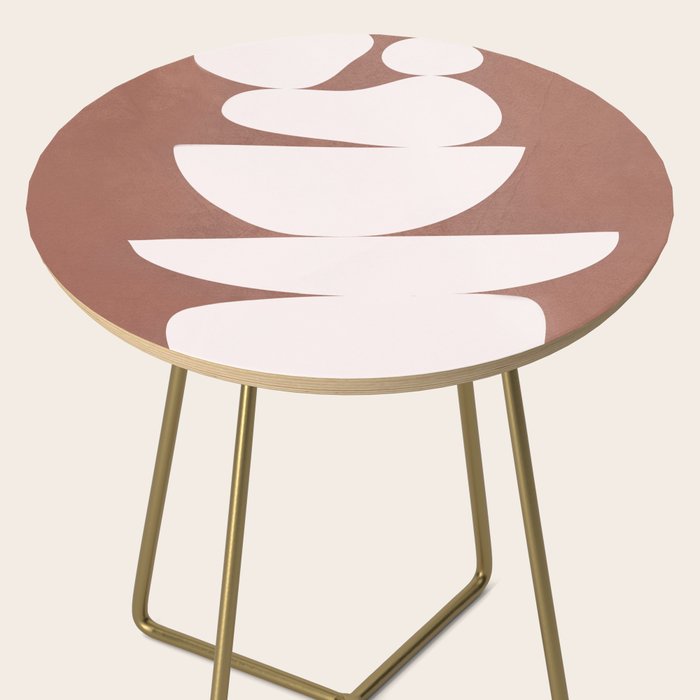 Abstract Balancing Shapes II Side Table Gallery Image 2