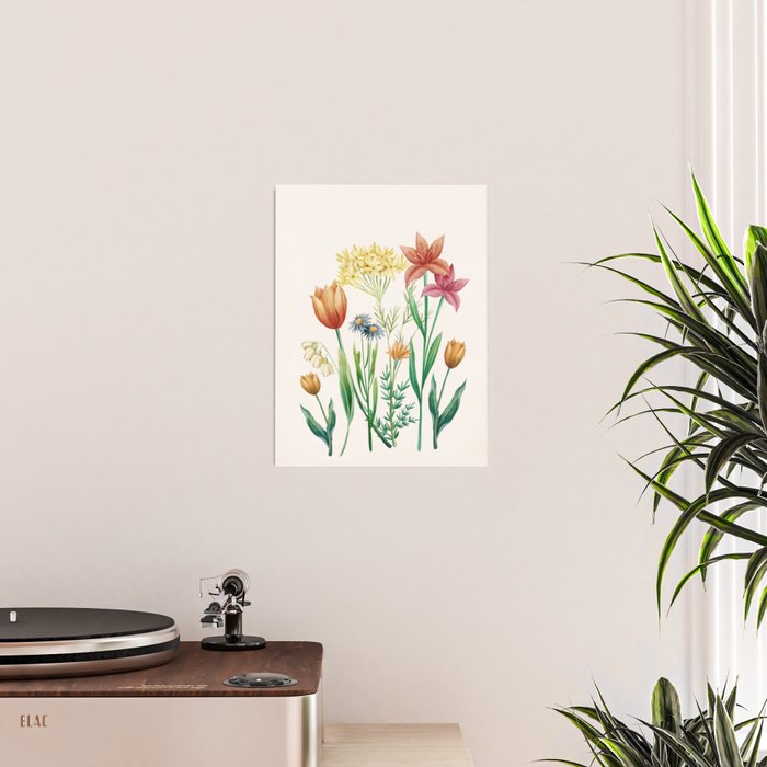 Vibrant Flowers 03 Poster Gallery Image 2