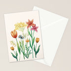 Vibrant Flowers 03 Stationery Card Gallery Image 2