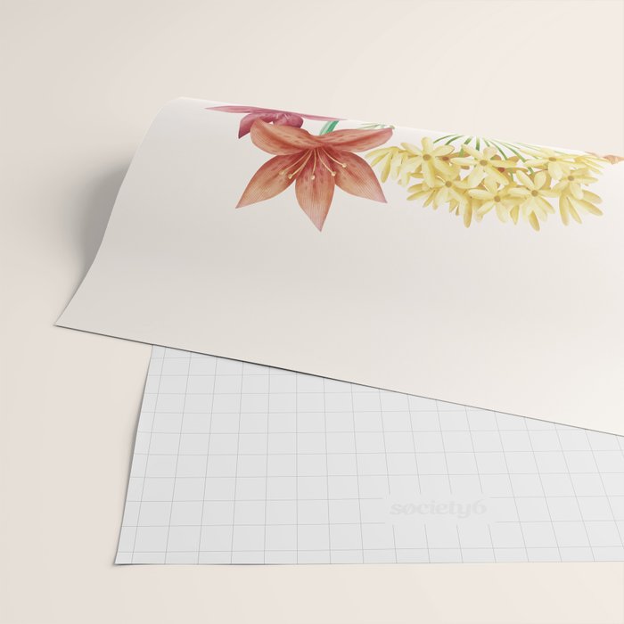 Vibrant Flowers 03 Wrapping Paper Gallery Image 2