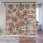 Peach Bowl Wall Mural Gallery Image 1
