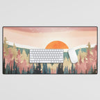Dusk Calm Desk Mat Gallery Image 1