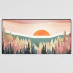 Dusk Calm Desk Mat Gallery Image 3