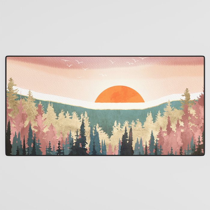 Dusk Calm Desk Mat Gallery Image 3