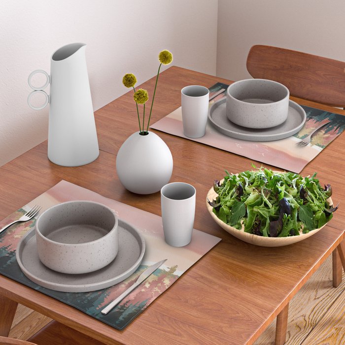 Dusk Calm Placemat Gallery Image 2