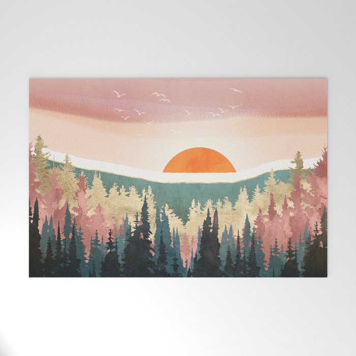 Dusk Calm Welcome Mat Gallery Image 1