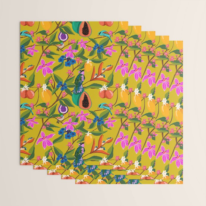 Exotic jungles pattern  Wrapping Paper Gallery Image 3