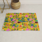 Exotic jungles pattern  Rug Gallery Image 1
