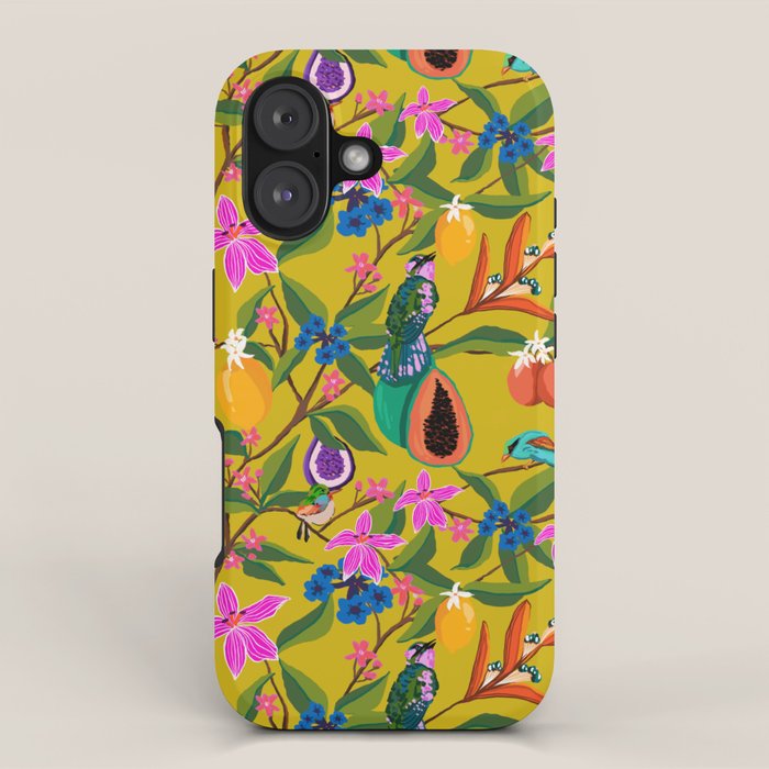 Exotic jungles pattern  iPhone Case Gallery Image 1