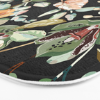 Lush colorful exotic garden C Bath Mat Gallery Image 3