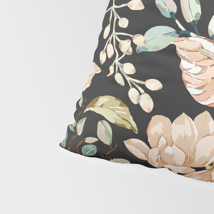 Lush colorful exotic garden C Pillow Sham Gallery Image 4