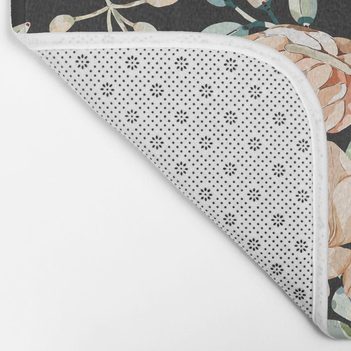 Lush colorful exotic garden C Bath Mat Gallery Image 2