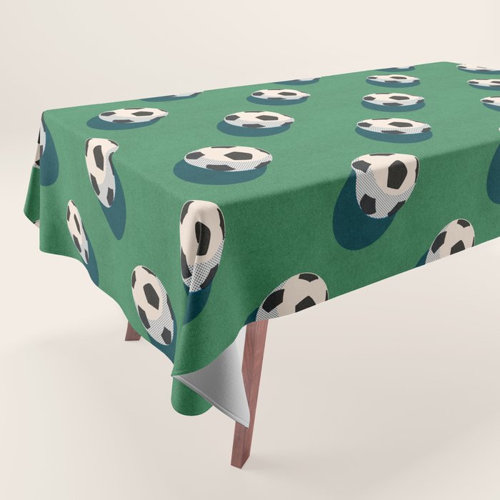 BALLS Football - pattern Tablecloth Gallery Image 1