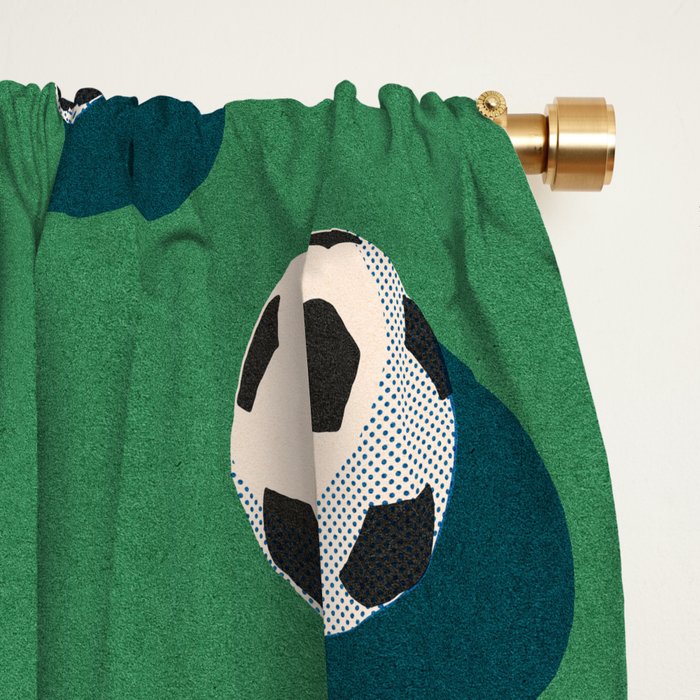 BALLS Football - pattern Window Curtain Gallery Image 2
