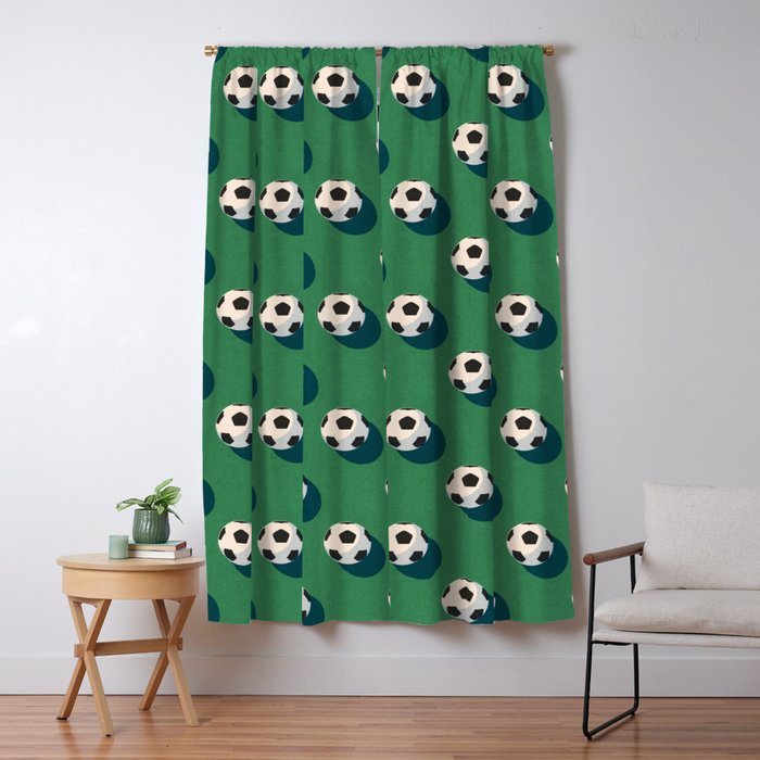 BALLS Football - pattern Window Curtain Gallery Image 5