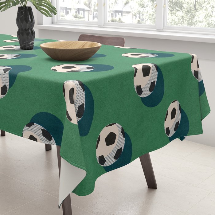 BALLS Football - pattern Tablecloth Gallery Image 3