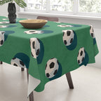 BALLS Football - pattern Tablecloth Gallery Image 3