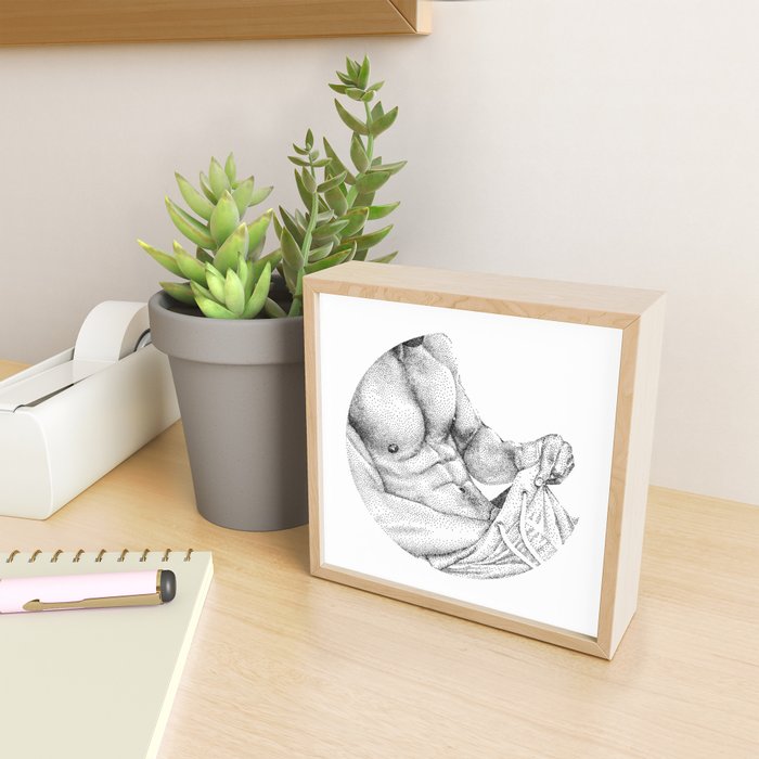 Abraham - NOODDOOD Mini Art Print Gallery Image 2