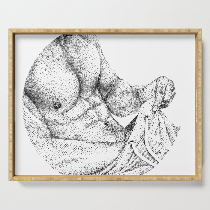 Abraham - NOODDOOD Serving Tray Gallery Image 1