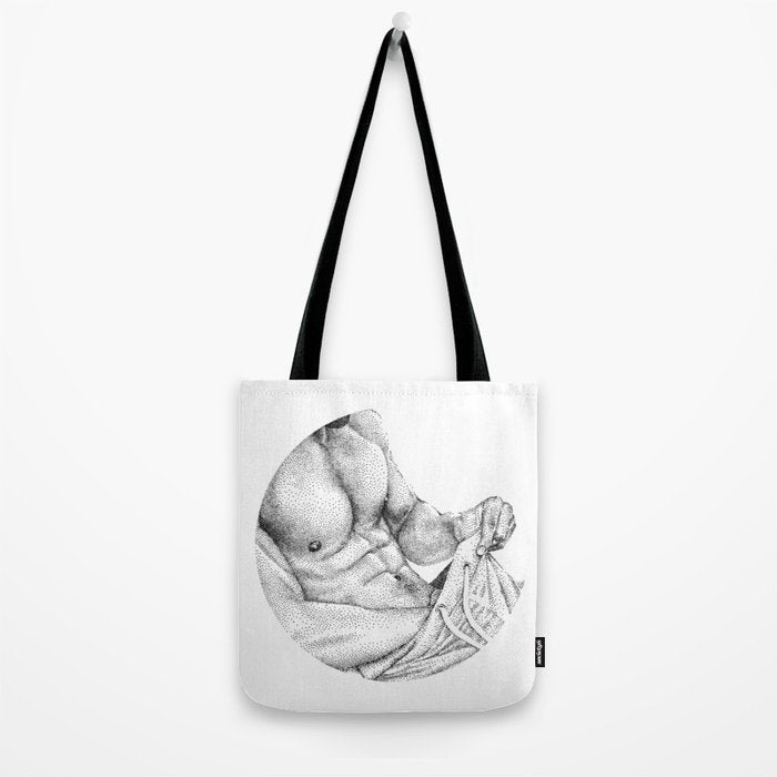 Abraham - NOODDOOD Tote Bag Gallery Image 2