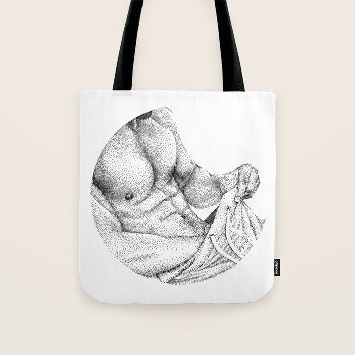 Abraham - NOODDOOD Tote Bag Gallery Image 1