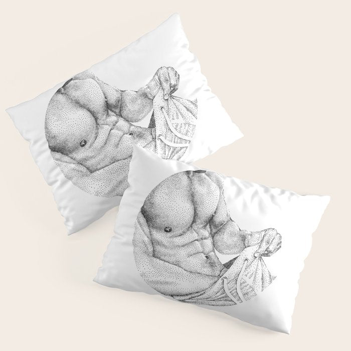 Abraham - NOODDOOD Pillow Sham Gallery Image 3