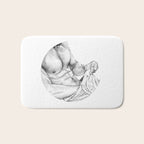 Abraham - NOODDOOD Bath Mat Gallery Image 1