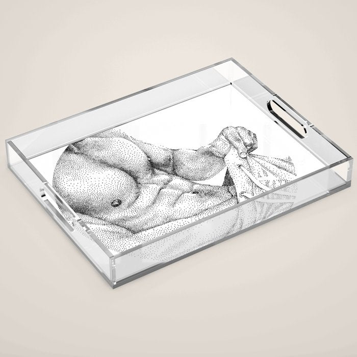 Abraham - NOODDOOD Acrylic Tray Gallery Image 1