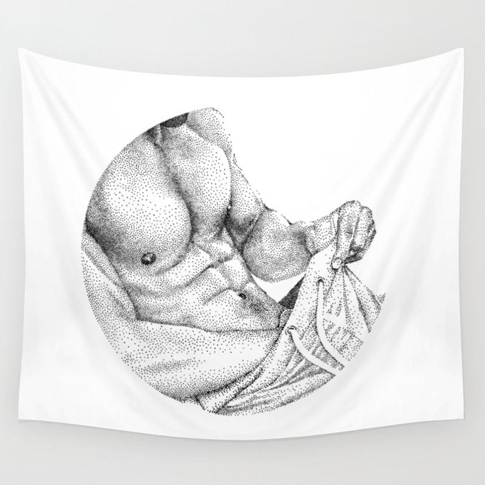 Abraham - NOODDOOD Wall Tapestry Gallery Image 1