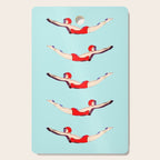 Swimmer Girls Cutting Board Gallery Image 1