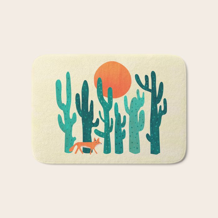 Desert fox Bath Mat Gallery Image 1