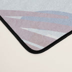 Tropical Boho Jungle Pattern 4 - Blue  Desk Mat Gallery Image 4