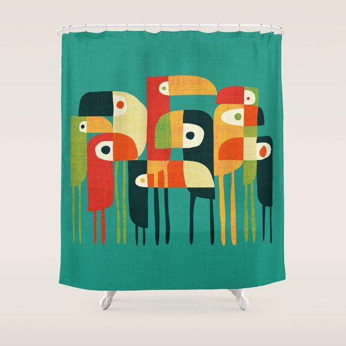 Toucan Shower Curtain Gallery Image 1