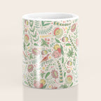 Swedish Floral - Cream Coffee Mug Gallery Image 4