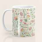 Swedish Floral - Cream Coffee Mug Gallery Image 3