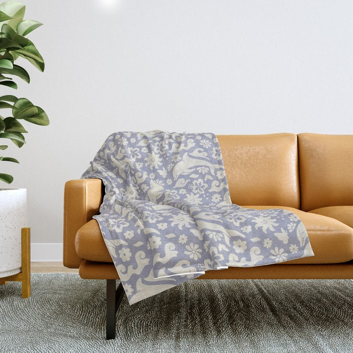 Dolphin Throw Blanket Gallery Image 1