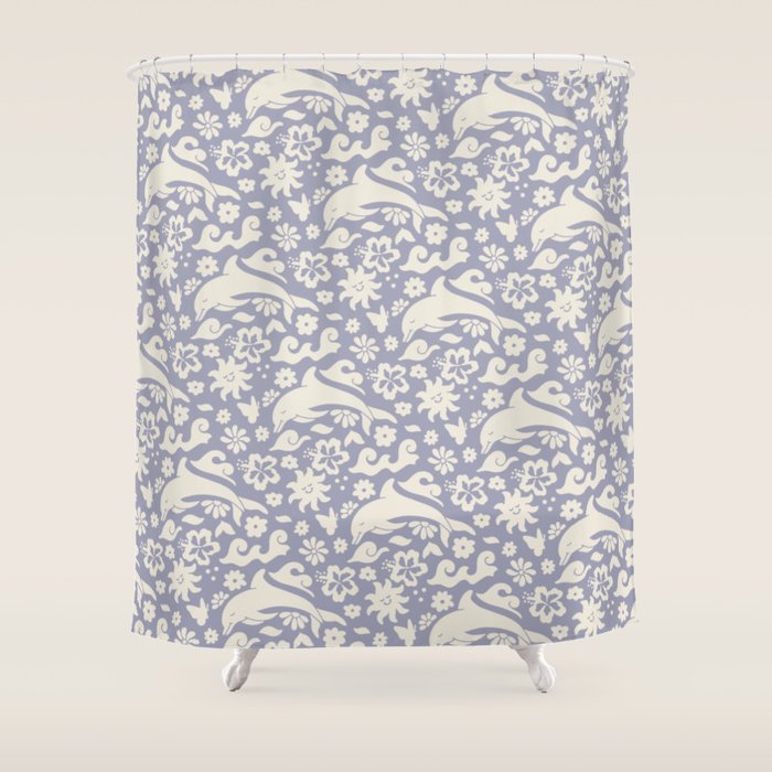 Dolphin Shower Curtain Gallery Image 1