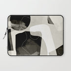 moon shine abstract art Laptop Sleeve Gallery Image 1