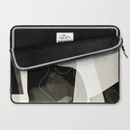 moon shine abstract art Laptop Sleeve Gallery Image 2