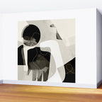 moon shine abstract art Wall Mural Gallery Image 2