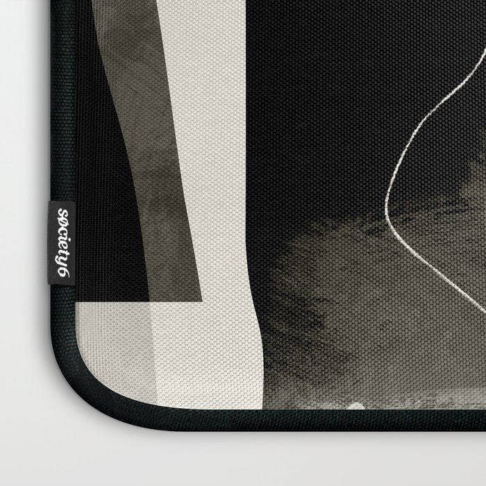 moon shine abstract art Laptop Sleeve Gallery Image 3