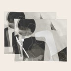 moon shine abstract art Placemat Gallery Image 1